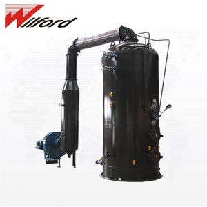 DZL water tube corrugated firewood hot water boiler