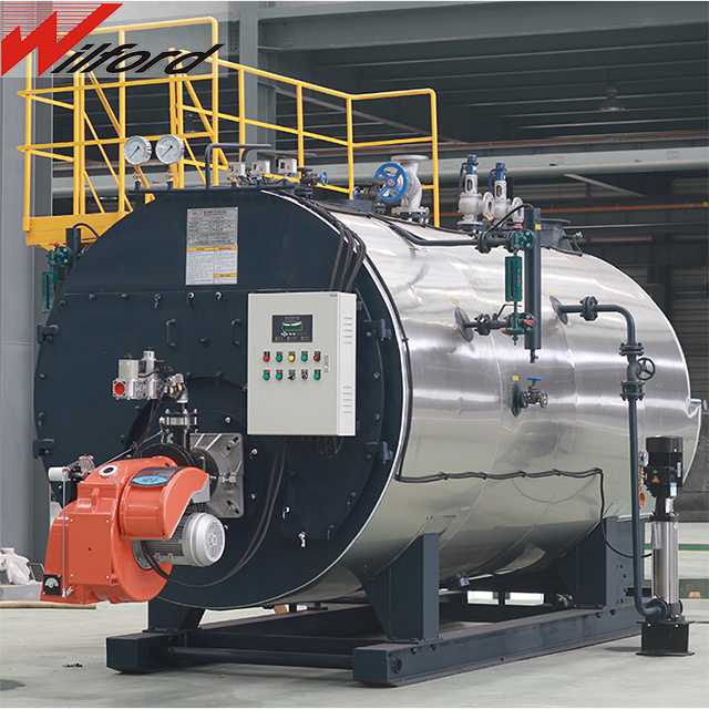 Oil Burner Boiler Horizontal Fire Tube Steam Boiler 1t 2t 3t 4t