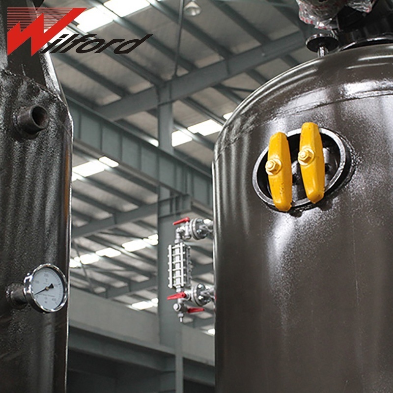 DZL water tube corrugated firewood hot water boiler