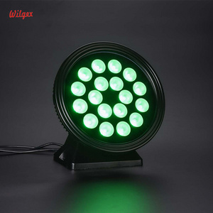 Round Type RGBW Color Changing Outdoor LED Wall Washer 4IN1 72W Exterior Building Hotel Decor Fountain Spotlight