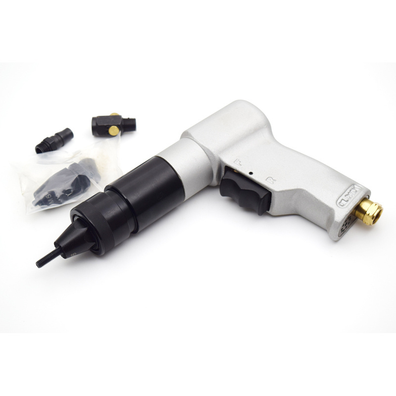 Pneumatic Tools Air Pull Set Nut Automatic Air Riveter Nut Gun Tools M3 M4 M5 M6 M8 M10 mm 1/4 Aluminum Rivet Nuts