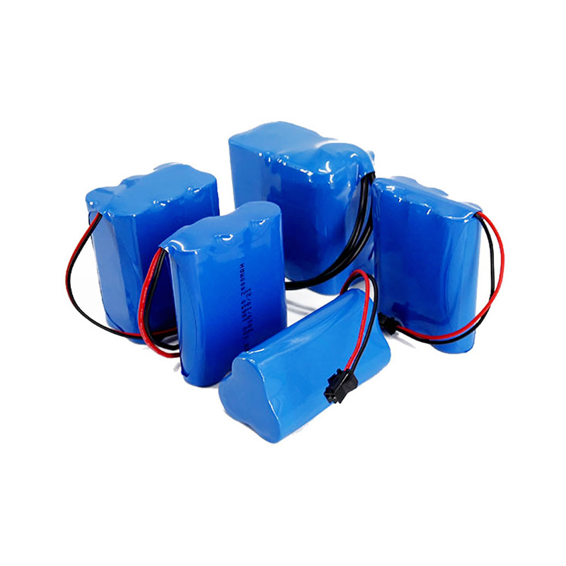 High Quality Customized 4S2P 14.8v 2.6Ah 5.2Ah Battery 18650 Lithium ion Battery Pack with BMS for solar light