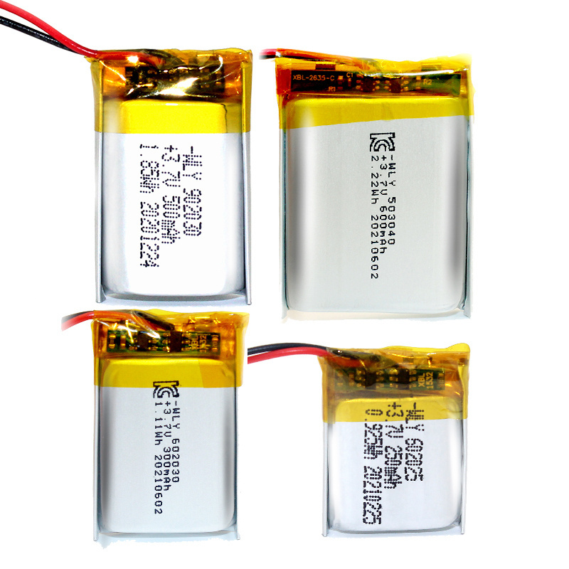 Customized 3.7v 1000mAh lipo polymer battery 523450 rechargeable lithium-ion batteries for RC car toy