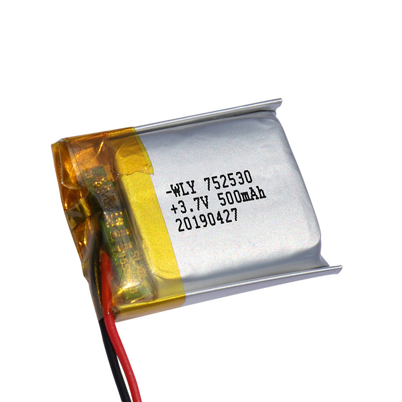 500mah lipo battery 3.7v 503035 503040 602535 751550 752530 802035 802535 801835 902030 rechargeable lithium polymer battery