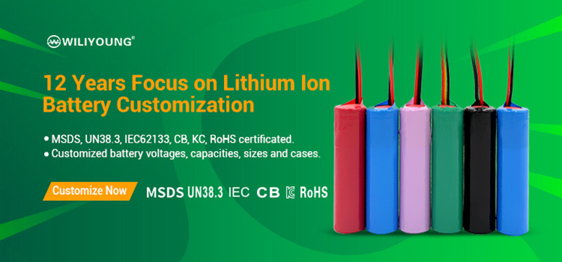 Protected 18650 1S2P Li-ion 3.7V 5200mAh 4400mAh 5Ah 4Ah Rechargeable Battery Pack with connector