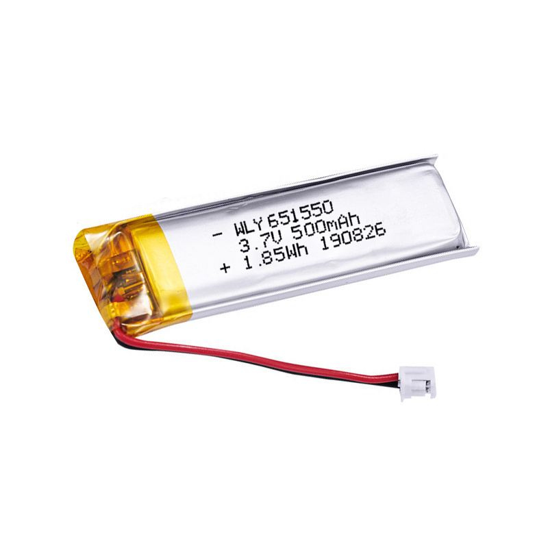 500mah lipo battery 3.7v 503035 503040 602535 751550 752530 802035 802535 801835 902030 rechargeable lithium polymer battery