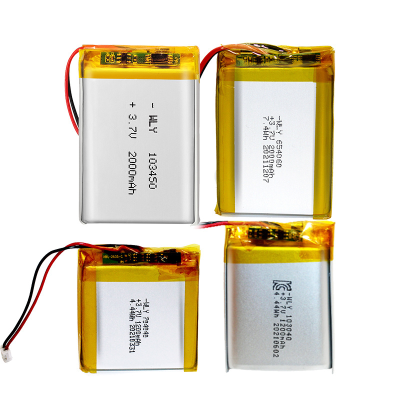 Customized 3.7v 1000mAh lipo polymer battery 523450 rechargeable lithium-ion batteries for RC car toy