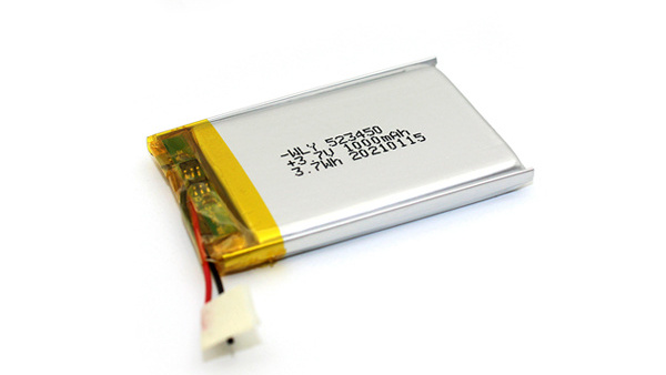 3.7V KC battery DTP 503450 523450 1000mah lithium polymer high temperature battery for Intelligent toy