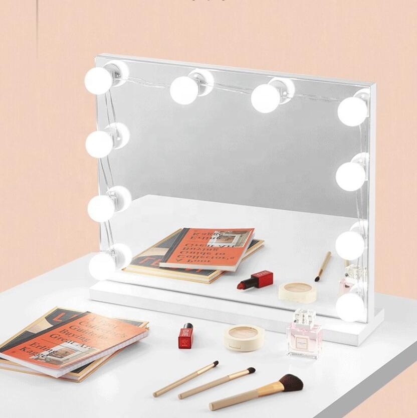 Vanity Mirror Lights Hollywood with Light Bulbs/Illuminate Vanity Dressing Table mirror for bedroom