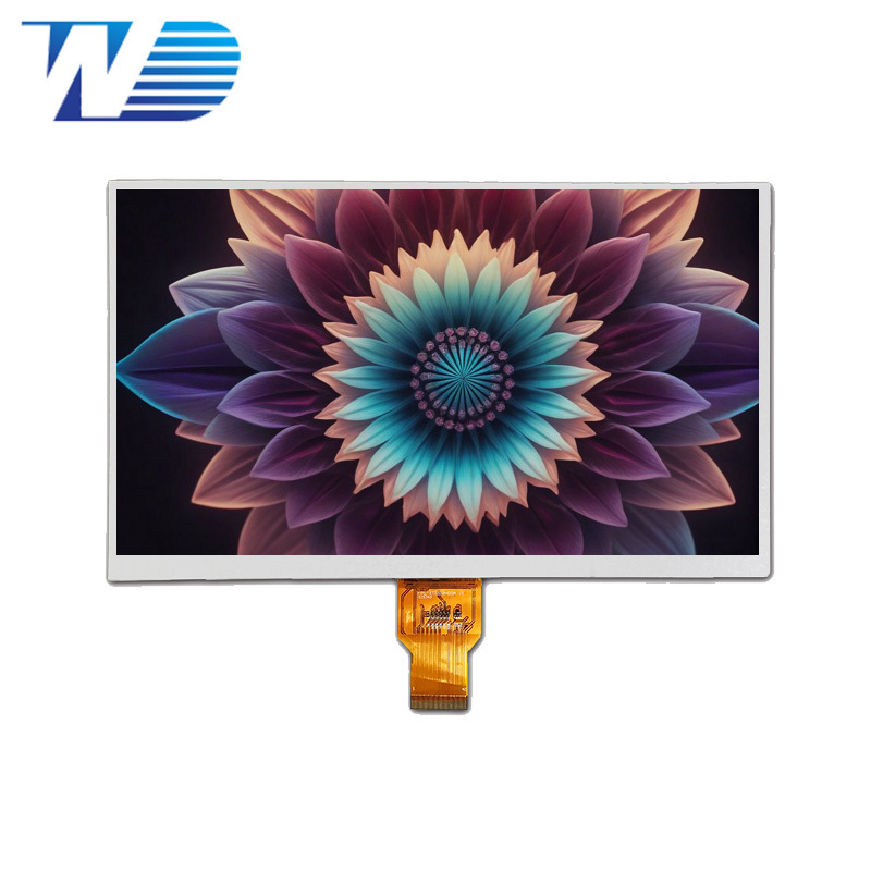 Custom 1024x600 resolution IPS screen 10.1inch high brightness panel 300nits TFT lcd display screen modules