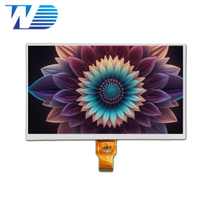 Custom 1024x600 resolution IPS screen 10.1inch high brightness panel 300nits TFT lcd display screen modules