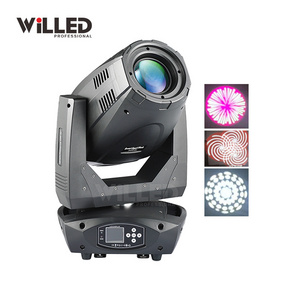 300W beam light Rotate Gobo Wheel prism effect dj disco light 300W 3IN1 LED beam spot wash moving head