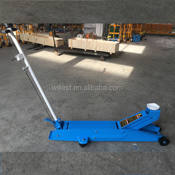 5 ton Long Chassis Service Trolley Jack HUTZ Workshop Hydraulic Floor Jack FJ050G100 Low Profile Garage Jack for car truck