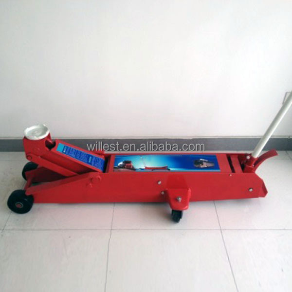 5 ton Long Chassis Service Trolley Jack HUTZ Workshop Hydraulic Floor Jack FJ050G100 Low Profile Garage Jack for car truck