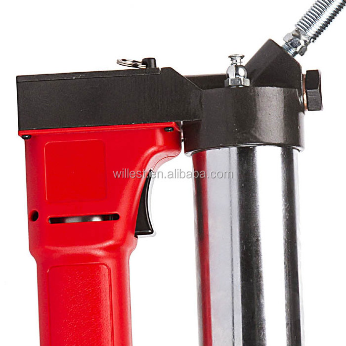 Lithium-ion battery grease dispenser HUTZ lubrication tool 8500psi electric grease pump CGG8000H19L cordless grease gun