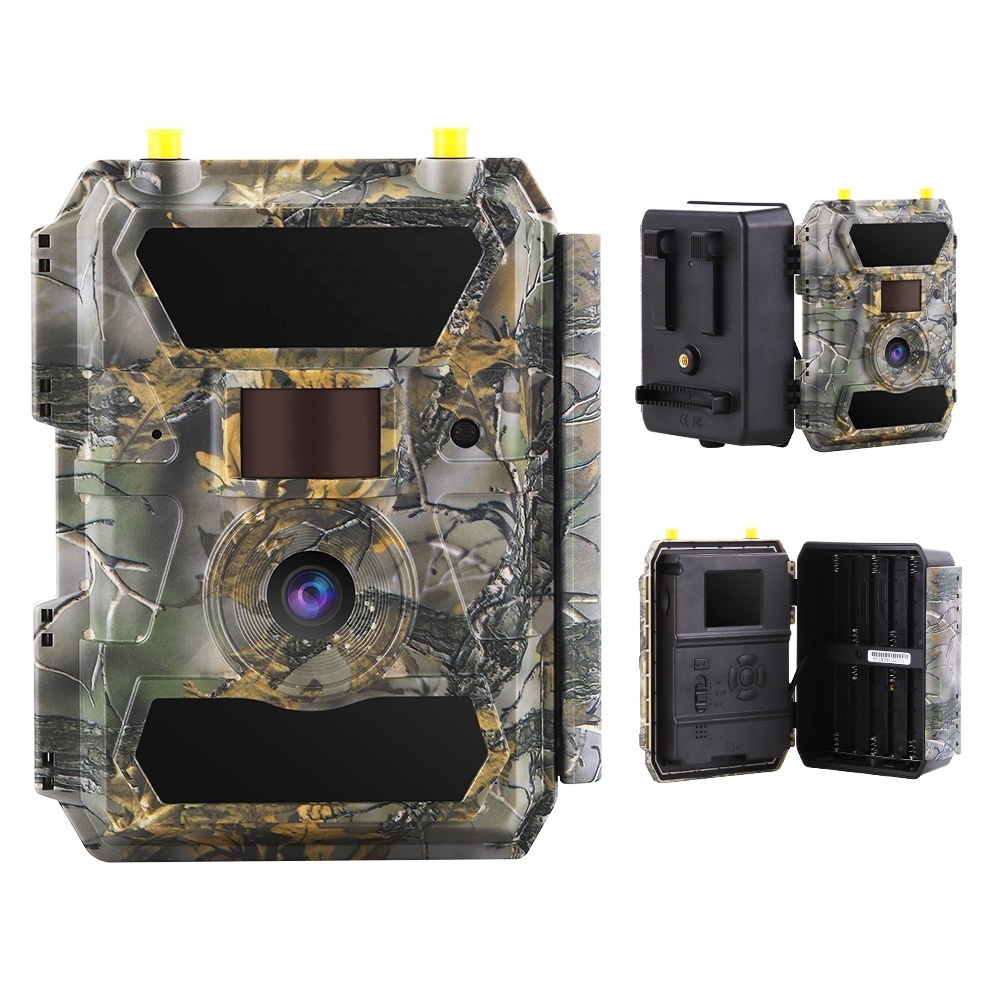 Wireless infrared night vision 4G trap camera for wild hunting activity