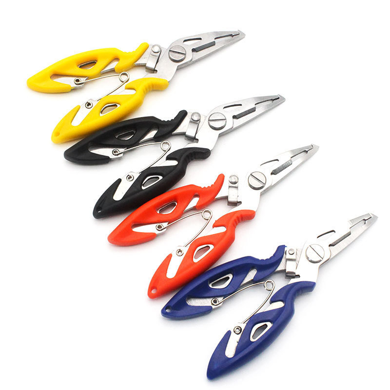 Stainless Steel 130mm 53g Portable Fish Controller Fishing Lip Grip Fishing Cutter Fishing Plier