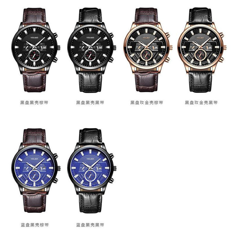 WJ-10450 Fashion Car Dashboard Design Calendar Watch Hot Selling Leather Quartz Watches For Men New Men Wristwatch For Business