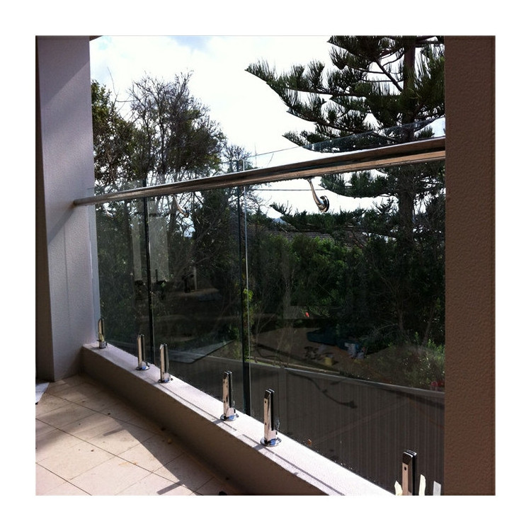 Contemporary roof terrace railings plexiglass deck railing outdoor balcony glass railings