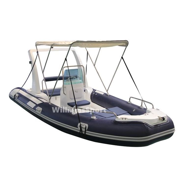 Archilles hypalon 10 passengers fiberglass rigid deep-V hull RIB550 boat for tourism