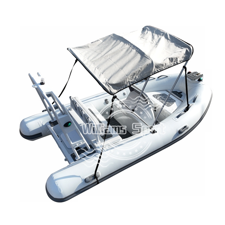 12ft Rhib360 Orca/Hypalon/PVC Semi-Rigid Aluminum RIB Boats Open Fishing Dinghy