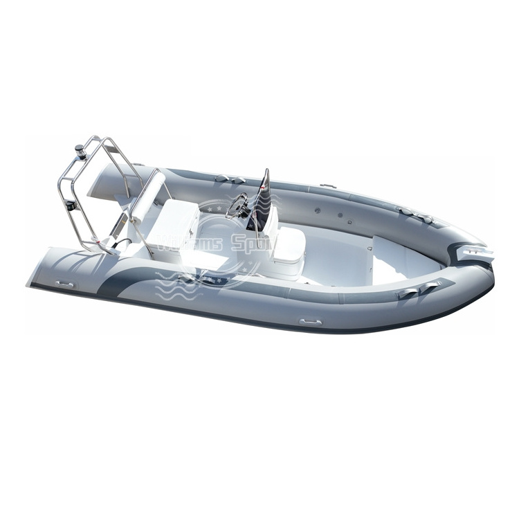 CE certificate steering wheel console inflatable rib boat RIB480