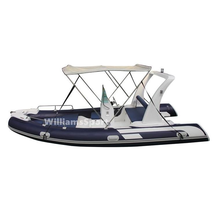 Archilles hypalon 10 passengers fiberglass rigid deep-V hull RIB550 boat for tourism