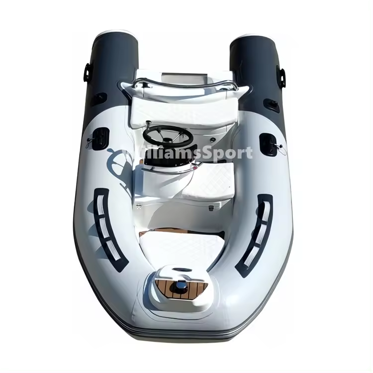 RIB 300 Fiberglass Boat HYPALON Deep V Hull Rib Boat Seat For 3 people