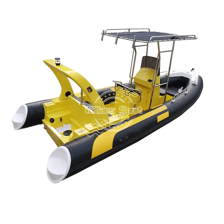 Ce rib 580 Jet Sailing Rubber Small Bateau Center Console Aluminio Zodiac Pvc Racing Plastic Boat For Water Sport