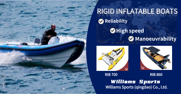 RIB 300 Fiberglass Boat HYPALON Deep V Hull Rib Boat Seat For 3 people