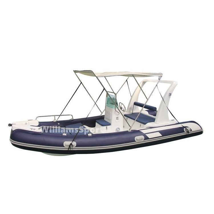 Archilles hypalon 10 passengers fiberglass rigid deep-V hull RIB550 boat for tourism