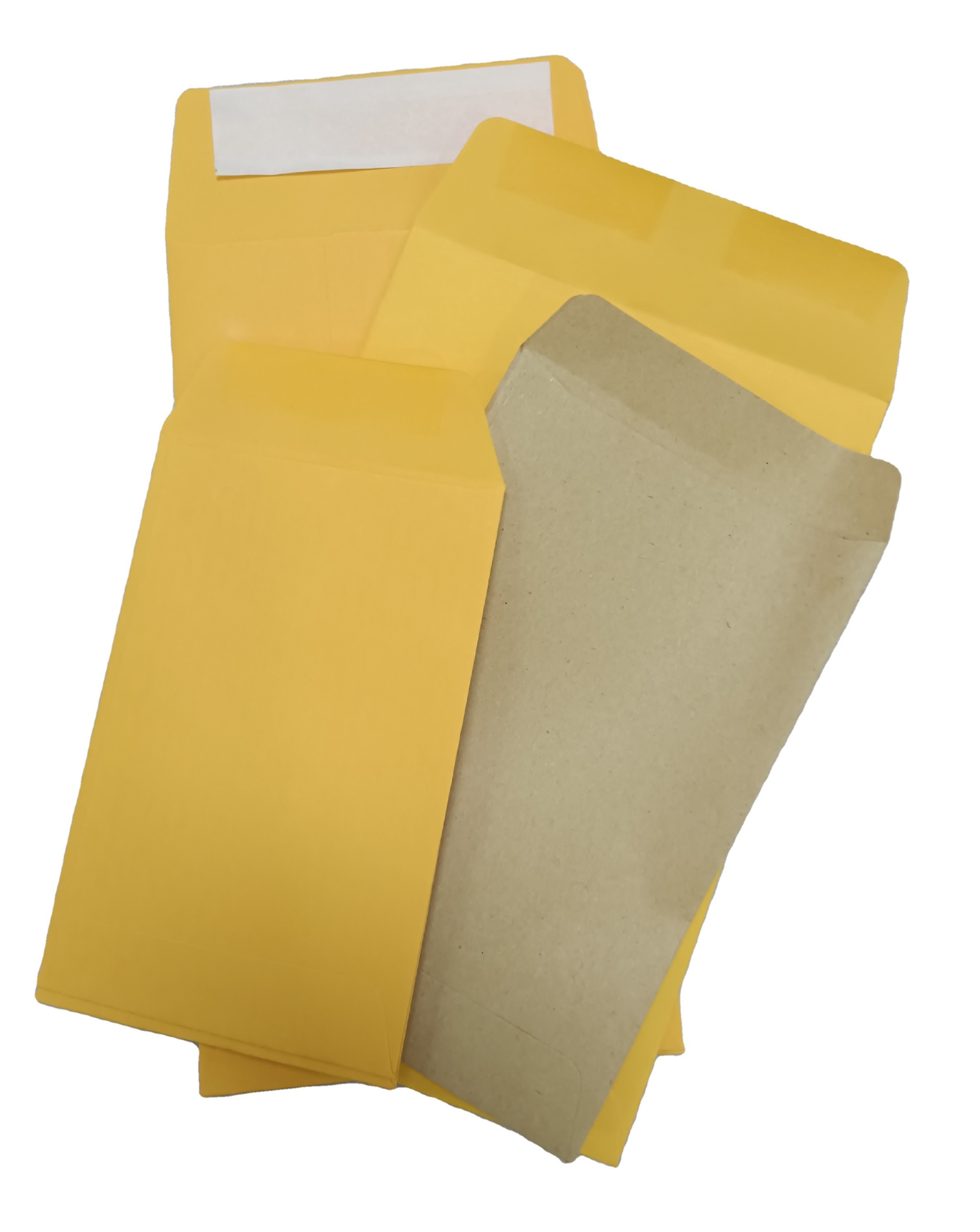 A1 A2 A3 A4 A5 A6 A7 A8 A9 Brown Kraft Paper Peel and Seal Envelope glue gummed customize envelopes slobber envelopes