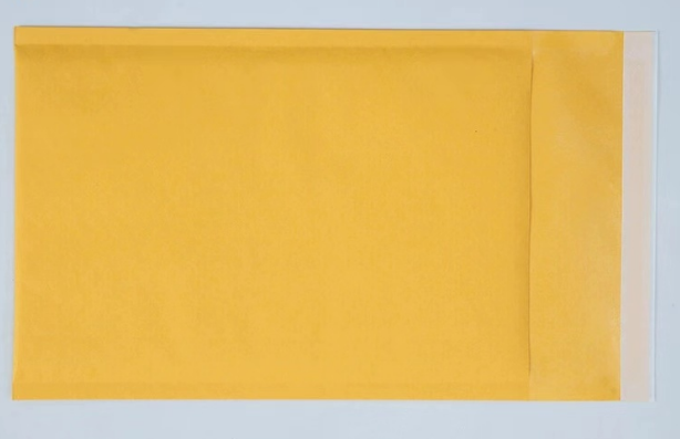 Gold kraft bubble envelope color manila paper envelope  fancy Brown envelope