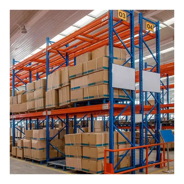 Industrial Warehouse Storage Shelf Steel Stackable Pallet Rack Heavy Duty Selective Pallet Racking System