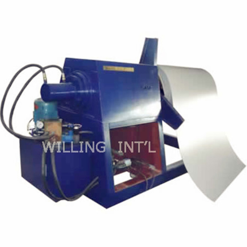 Aluminum Steel Coil Manual Uncoiler Decoiler Machine /hydrualic uncoiler with coil car