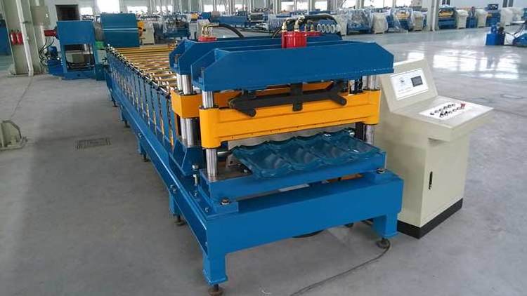 Sheet Cold Roll Forming Machine Roof Metal Roofing Sheet Corrugating Iron Sheet Roll Forming Making Machine