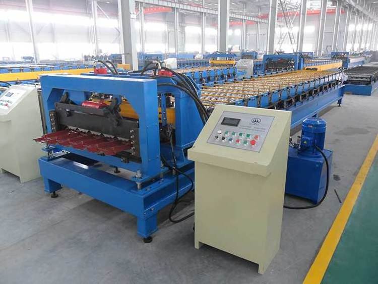 Sheet Cold Roll Forming Machine Roof Metal Roofing Sheet Corrugating Iron Sheet Roll Forming Making Machine