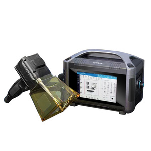 Handheld Portable Mini Fiber Laser Marking Machine For Metal Laser Etcher Printer 20w 30w Deep Engraving Laser Etching