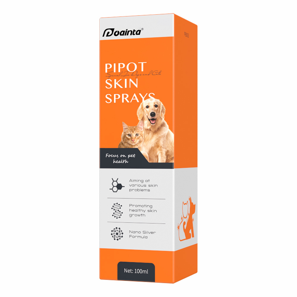 Puainta pet Skin care cleaning sets Infections inflamed Anti Flea and Tick Itch Allergy Spray for Dog Cat