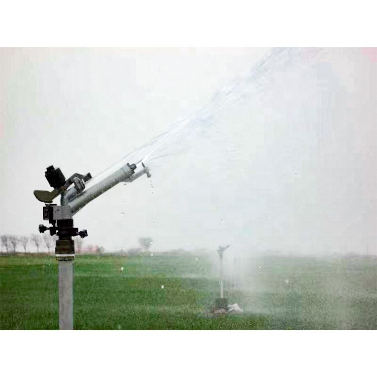 Other Watering Adjustable 1.5 Inch Metal Gun Agriculture Sprinkler Irrigation Garden Water Guns