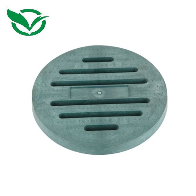 Plastic Round Drain Well Manhole Cover 315mm For Garden Irrigation Valve Box