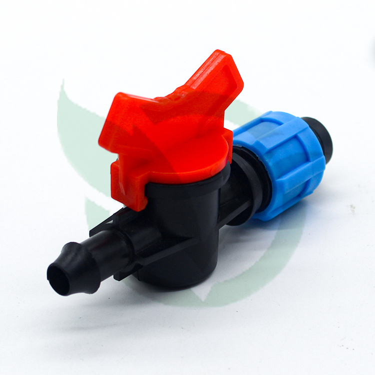 Non-Drain Offtake Tape Mini Valve for Drip Tape