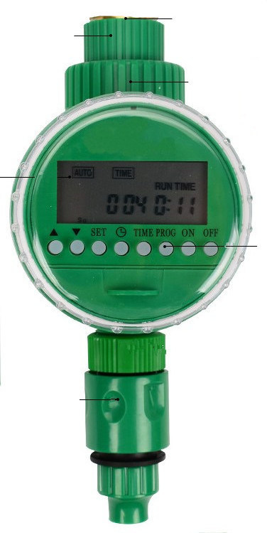 New Design Outdoor Yard Digital Timer Drip Irrigation Garden Water Timers Auto Control