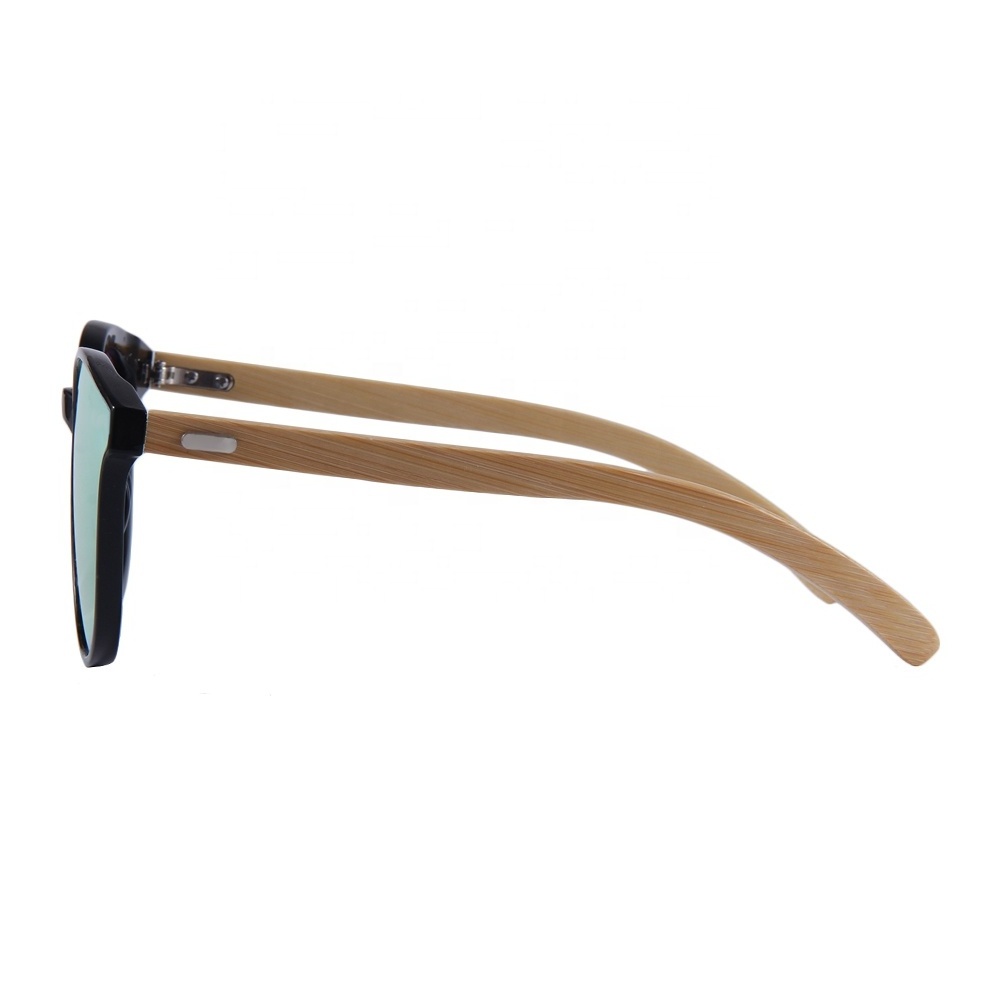 Sun glasses private label dropshipping bamboo sunglasses anti uv glasses