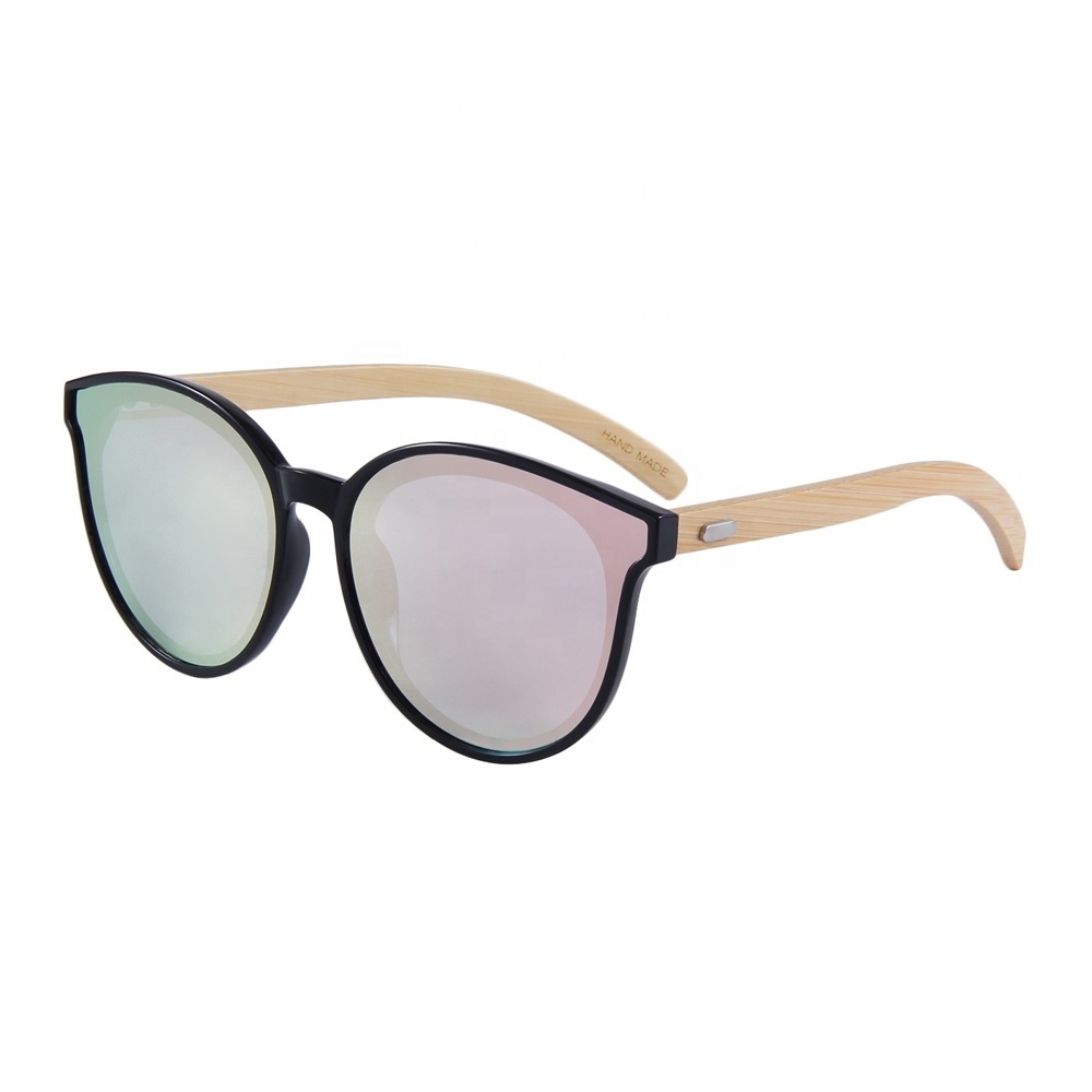 Sun glasses private label dropshipping bamboo sunglasses anti uv glasses