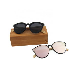 Sun glasses private label dropshipping bamboo sunglasses anti uv glasses