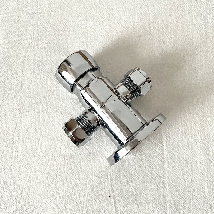 RSL-3001, Manufactory Time Delay Brass Chrome Plated Exposed Shower Valve Pressmatic Self Closing Exposed Shower Tap Faucet