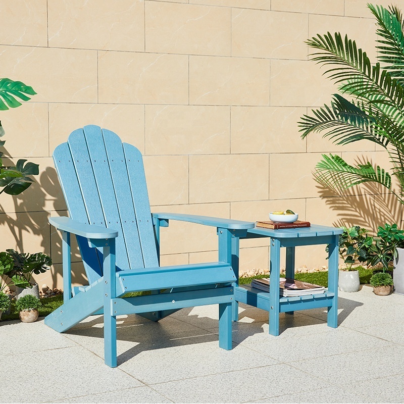 HE-563,Customized Outdoor Plastic Adirondack Chair Patio Beach Chair HDPE Deck Chairs For More Colour Option With Top Quality