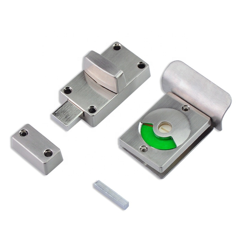 RSL-1006, 304# Stainless Steel Bathroom Latch Toilet Partition Door Lock  Public Toilet Lock Toilet Indicator Lock