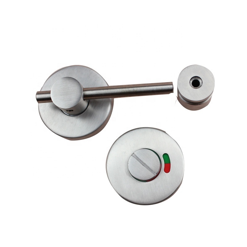 RSL-1009, 304# Stainless Steel Bathroom Latch Toilet Partition Door Lock  Public Toilet Lock Toilet Indicator Lock